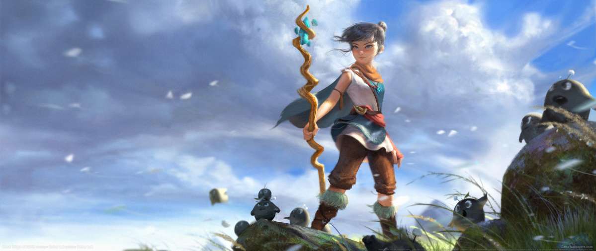 Kena: Bridge of Spirits ultrawide wallpaper or background 02