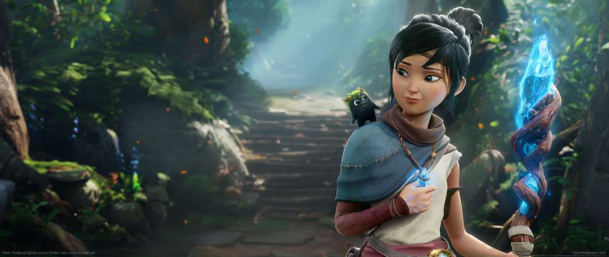 Kena: Bridge of Spirits ultrawide wallpaper or background 03