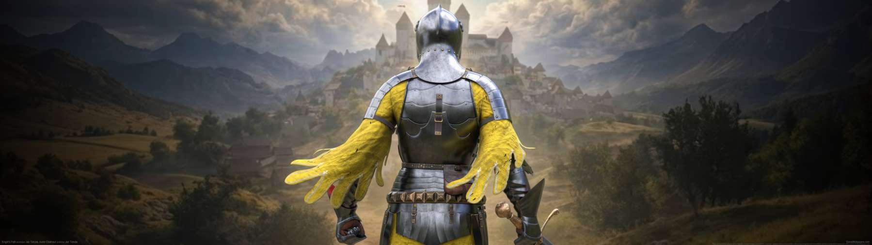 Knight's Path superwide wallpaper or background 01