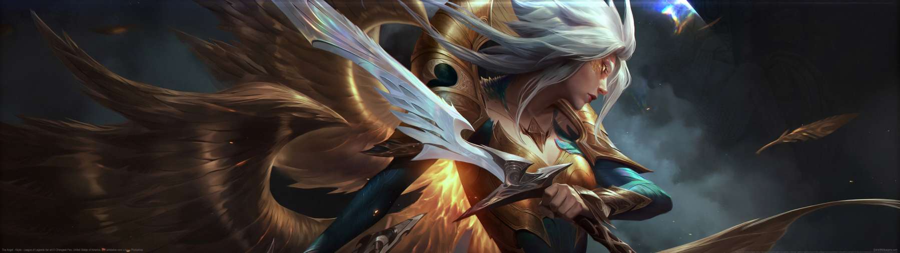 League of Legends fan art superwide wallpaper or background 14