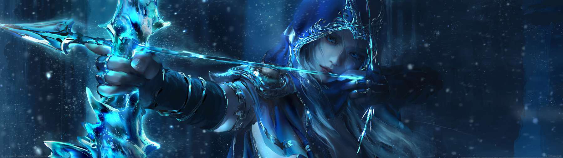 League of Legends fan art superwide wallpaper or background 15
