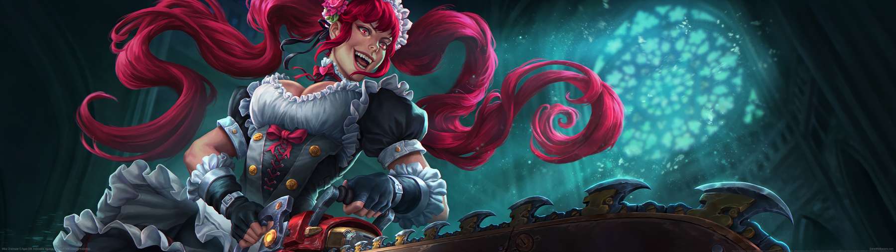 League of Legends fan art superwide wallpaper or background 16