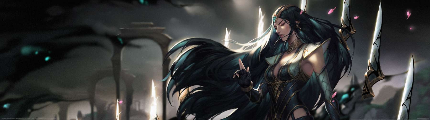 League of Legends fan art superwide wallpaper or background 19