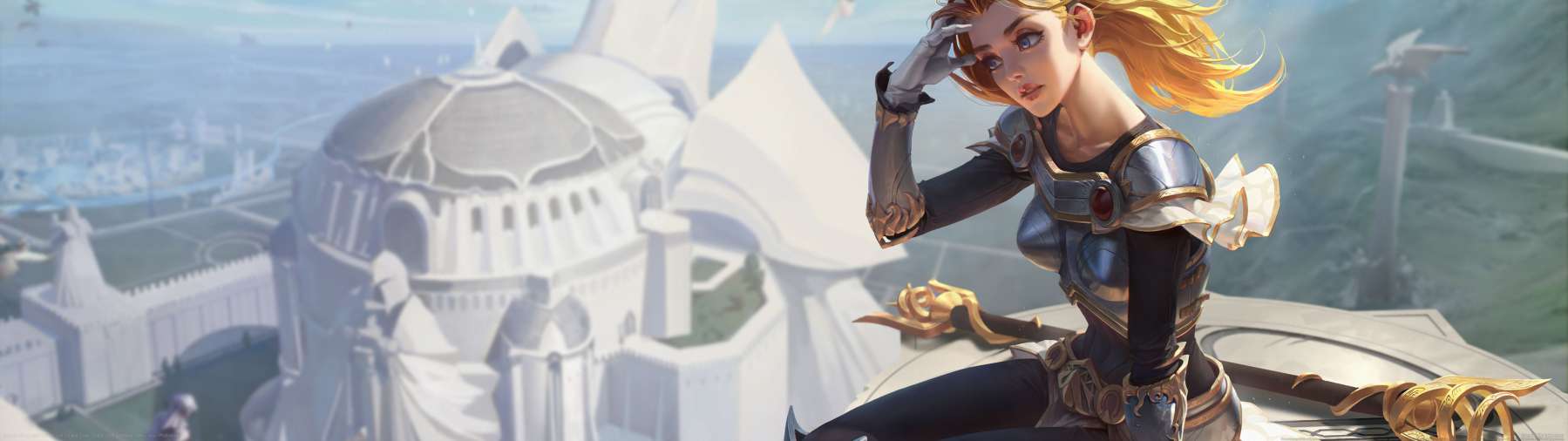 League of Legends fan art superwide wallpaper or background 24