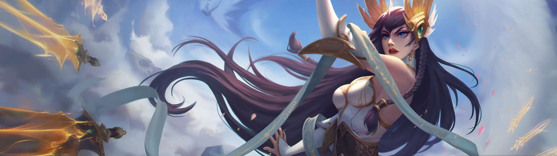 League of Legends fan art superwide wallpaper or background 27