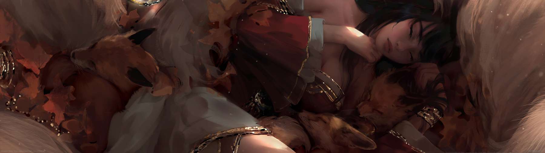 League of Legends fan art superwide wallpaper or background 28