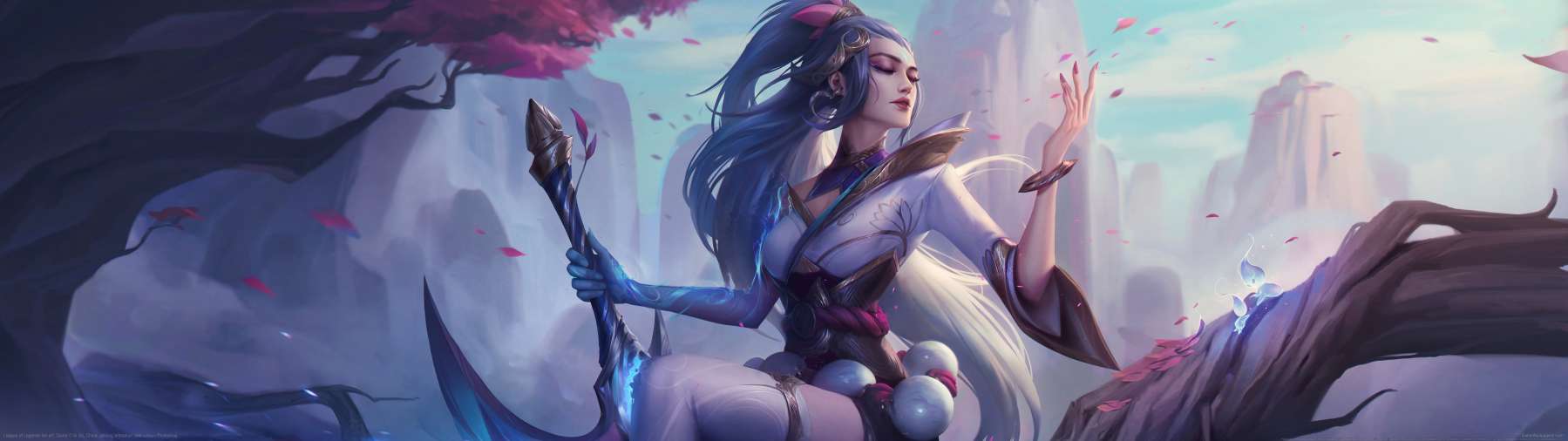 League of Legends fan art superwide wallpaper or background 29