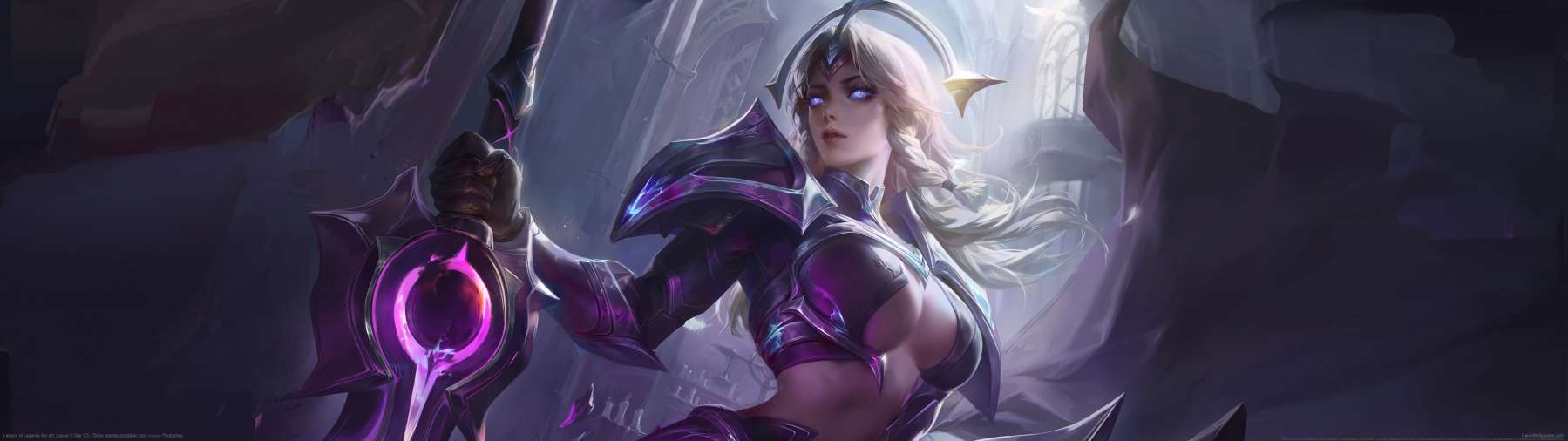 League of Legends fan art superwide wallpaper or background 34