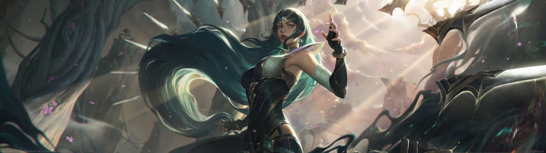 League of Legends fan art superwide wallpaper or background 36
