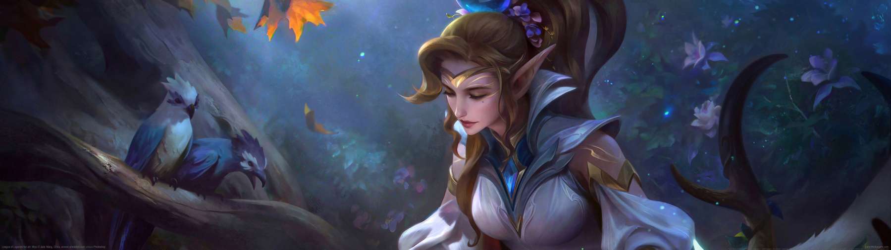 League of Legends fan art superwide wallpaper or background 37