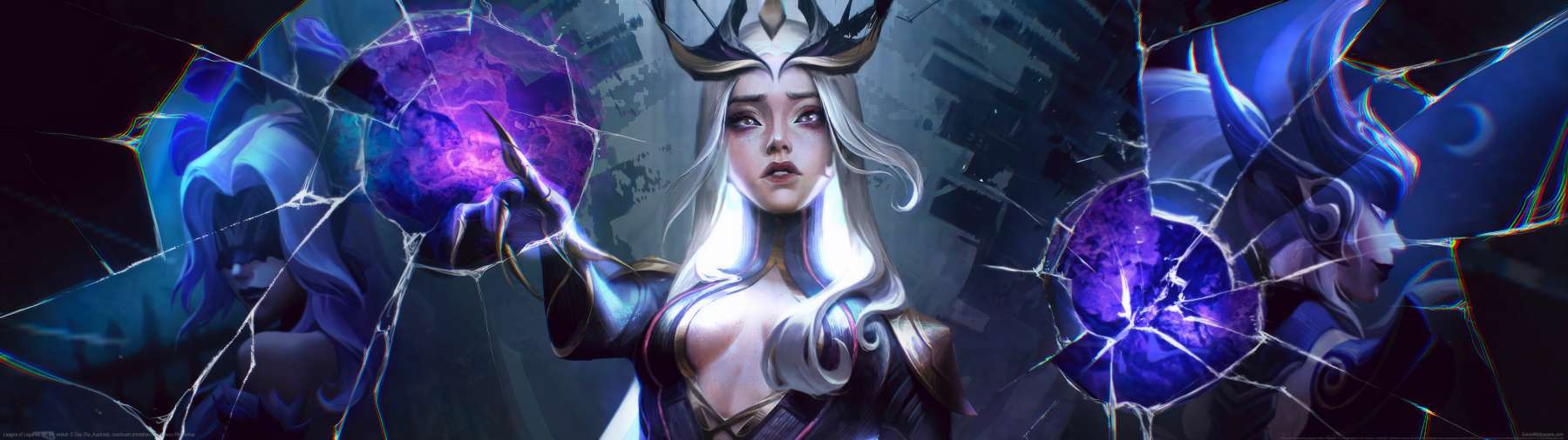 League of Legends fan art superwide wallpaper or background 40