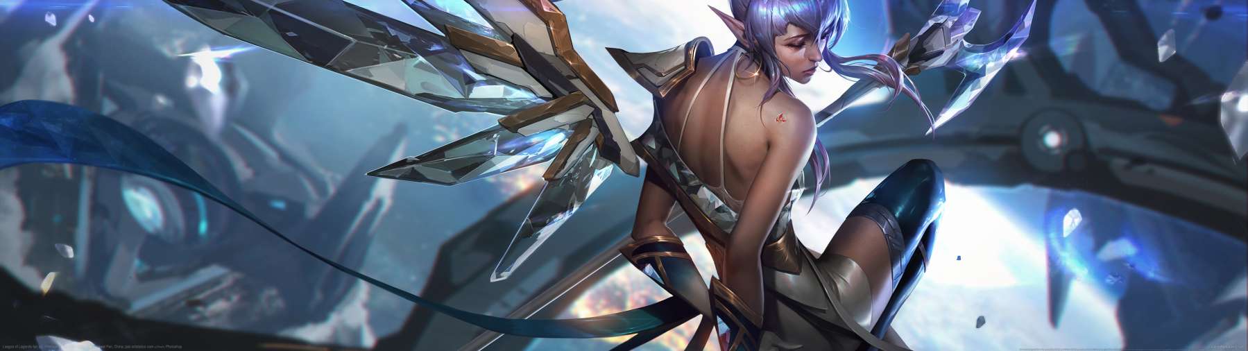 League of Legends fan art superwide wallpaper or background 44