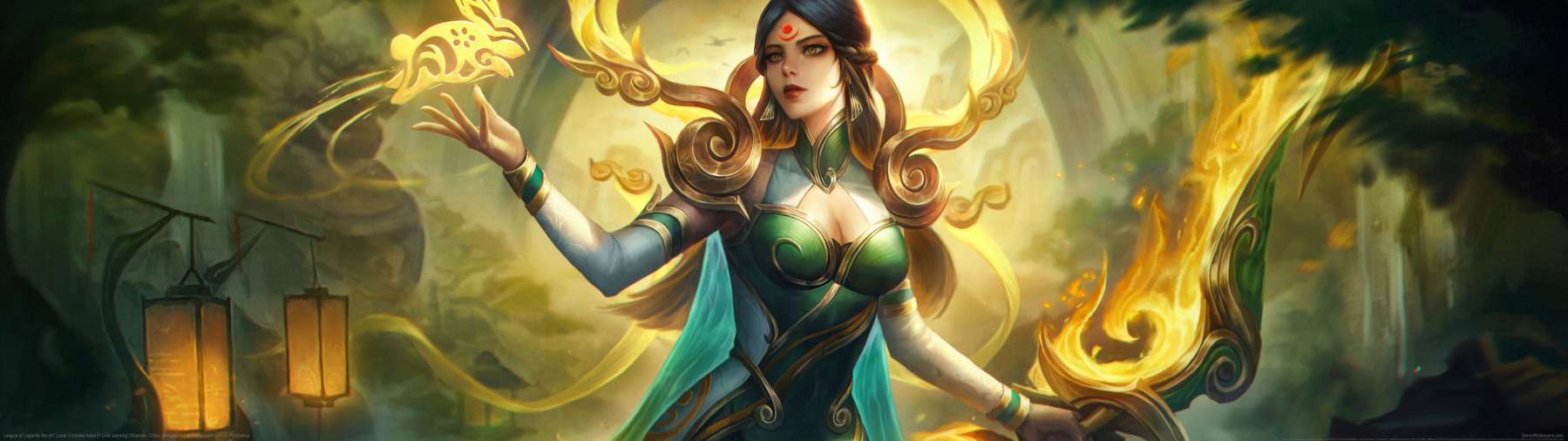 League of Legends fan art superwide wallpaper or background 45