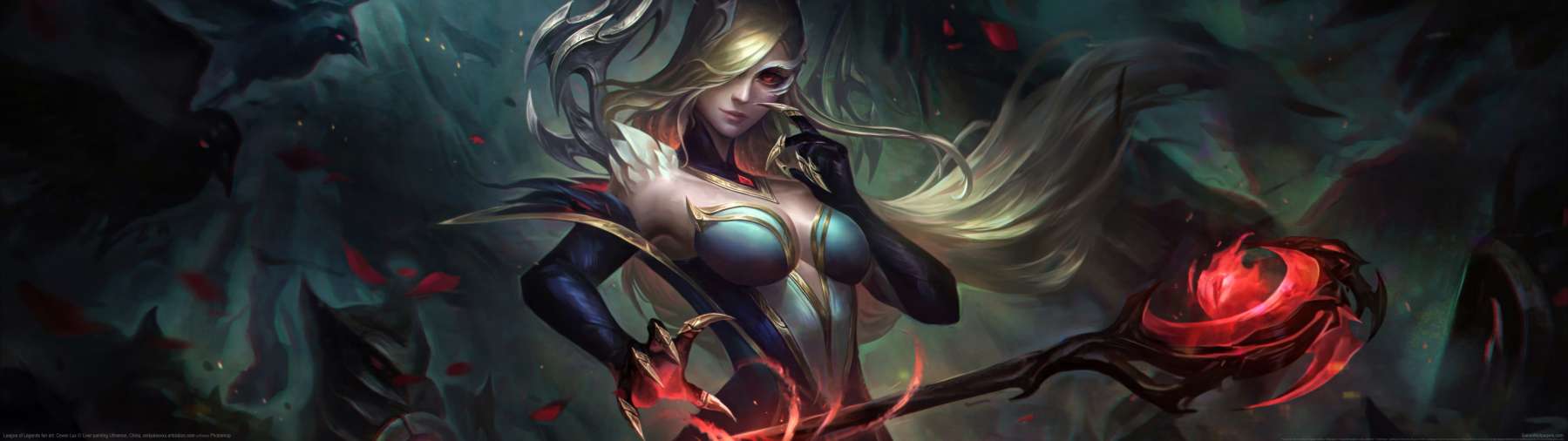 League of Legends fan art superwide wallpaper or background 46