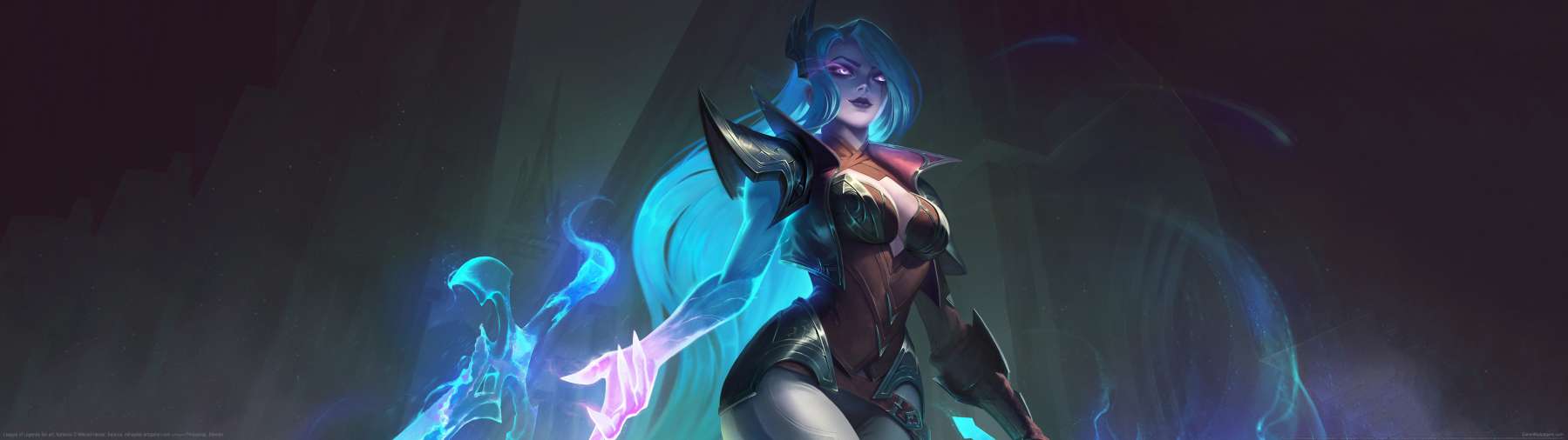 League of Legends fan art superwide wallpaper or background 56