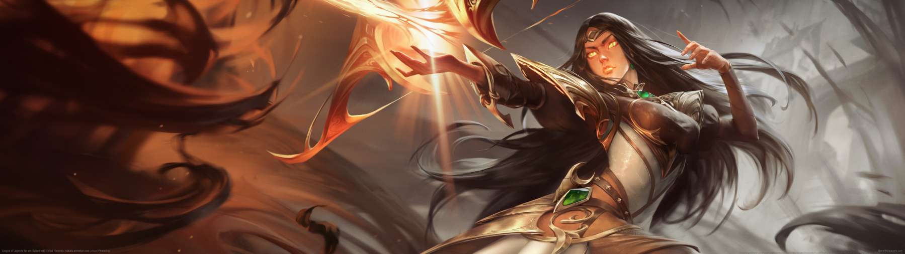 League of Legends fan art superwide wallpaper or background 57