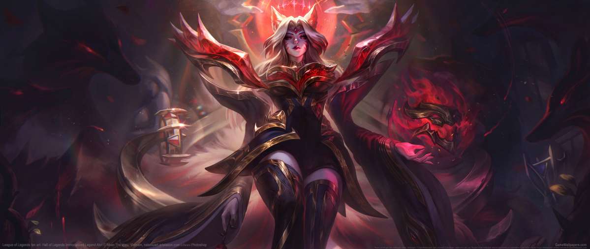 League of Legends fan art ultrawide wallpaper or background 61