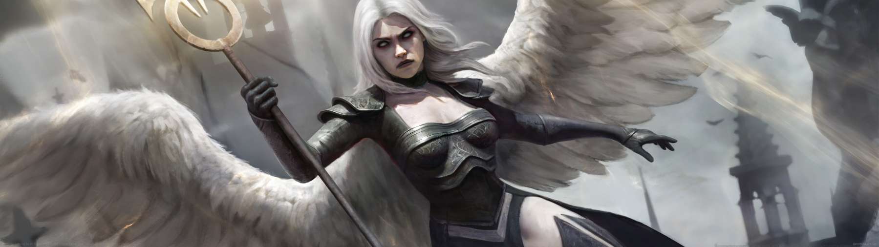 Magic: The Gathering fan art superwide wallpaper or background 01