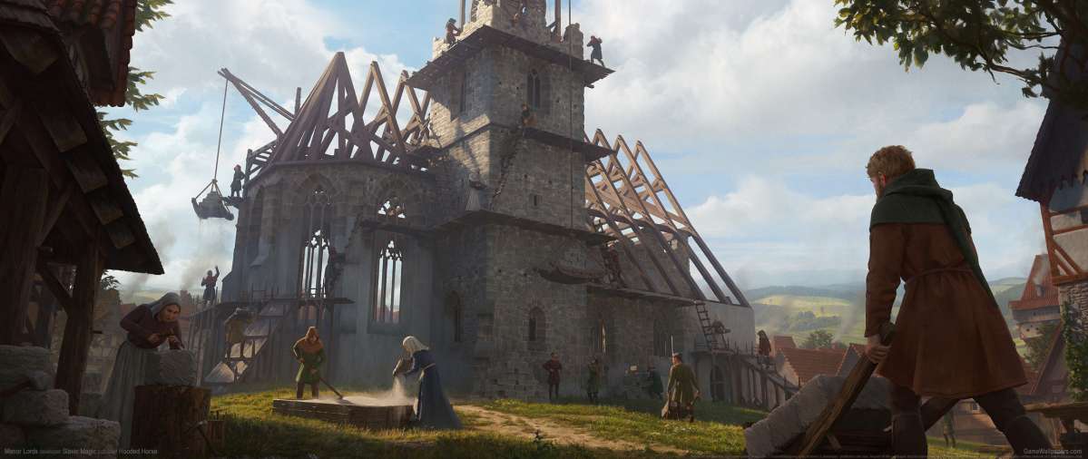 Manor Lords ultrawide wallpaper or background 01