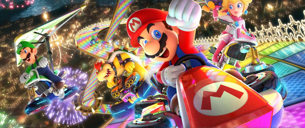 Mario Kart 8 Deluxe wallpaper or background