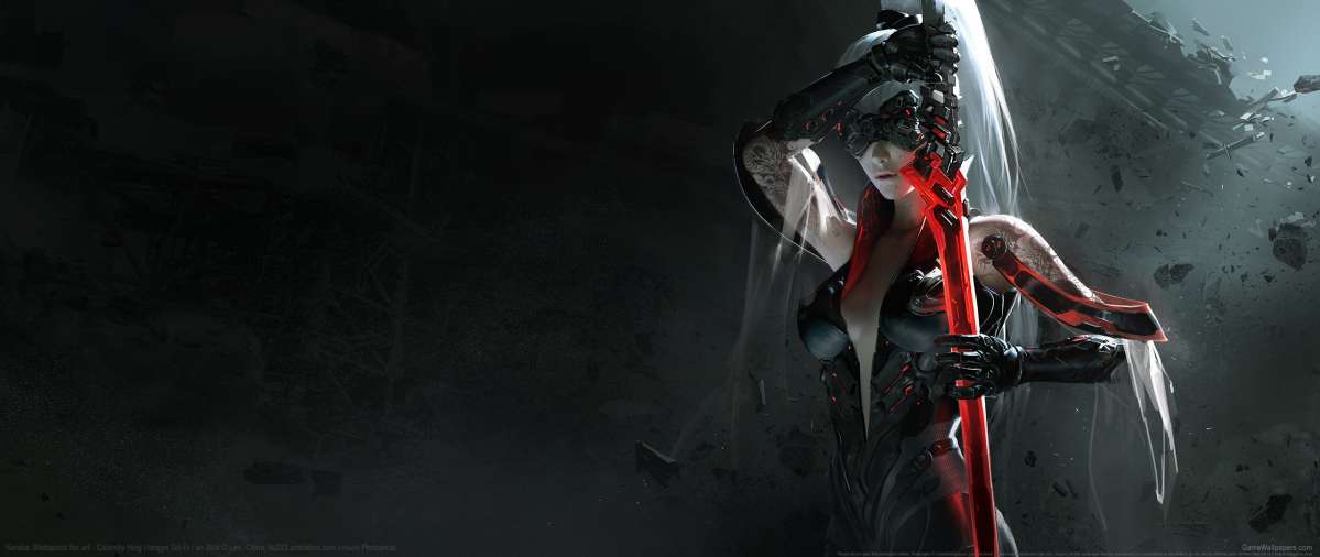 Naraka: Bladepoint fan art ultrawide wallpaper or background 01