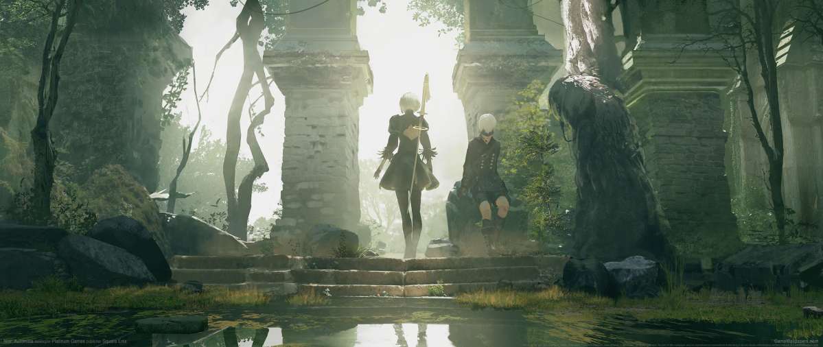 Nier Automata ultrawide wallpaper or background 04