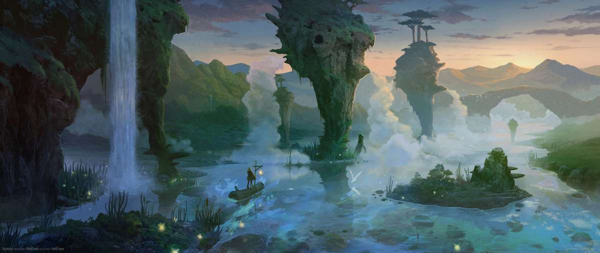 Nostos ultrawide wallpaper or background 01