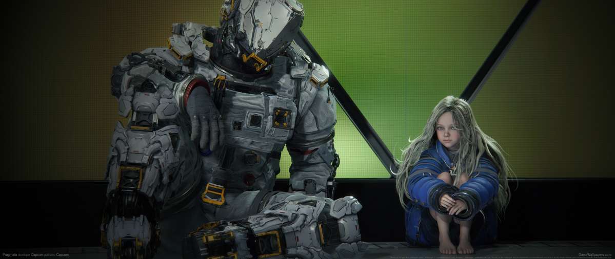 Pragmata ultrawide wallpaper or background 01