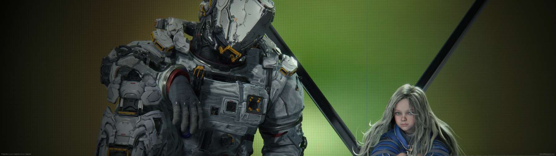 Pragmata superwide wallpaper or background 01