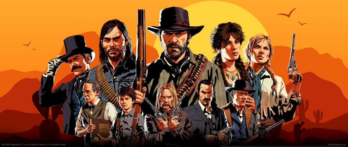 Red Dead Redemption 2 ultrawide wallpaper or background 03