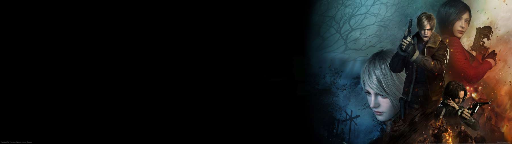 Resident Evil 4 2022 superwide wallpaper or background 02