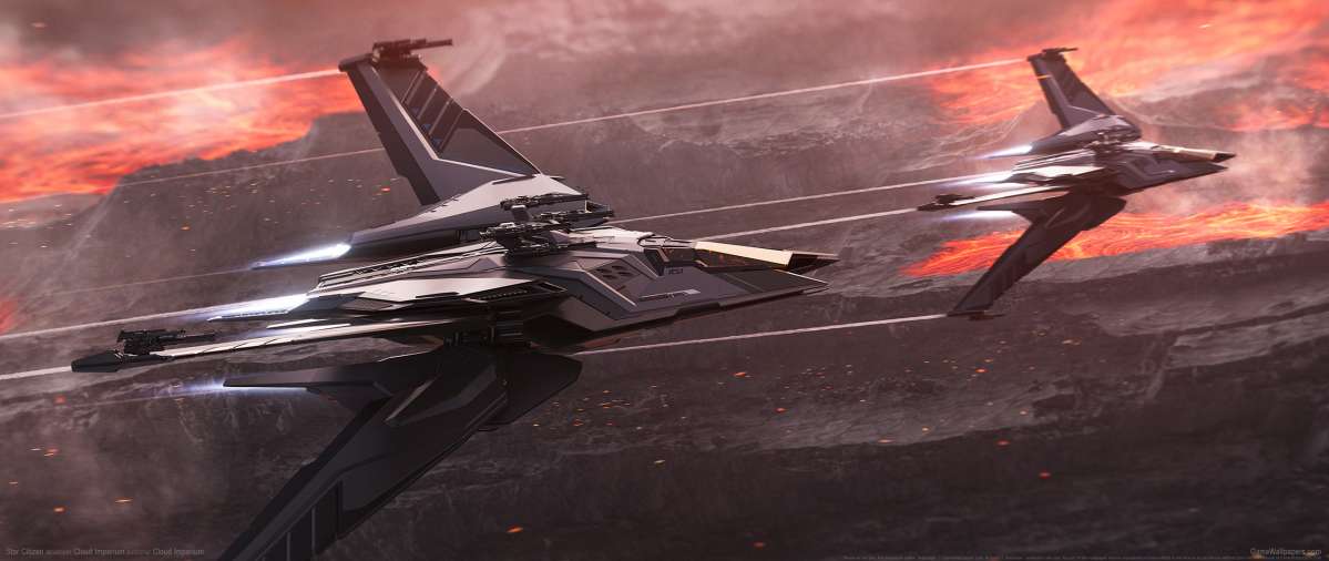 Download wallpaper 2560x1440 arrow, spaceship, star citizen, dual wide 16:9  2560x1440 hd background, 15868