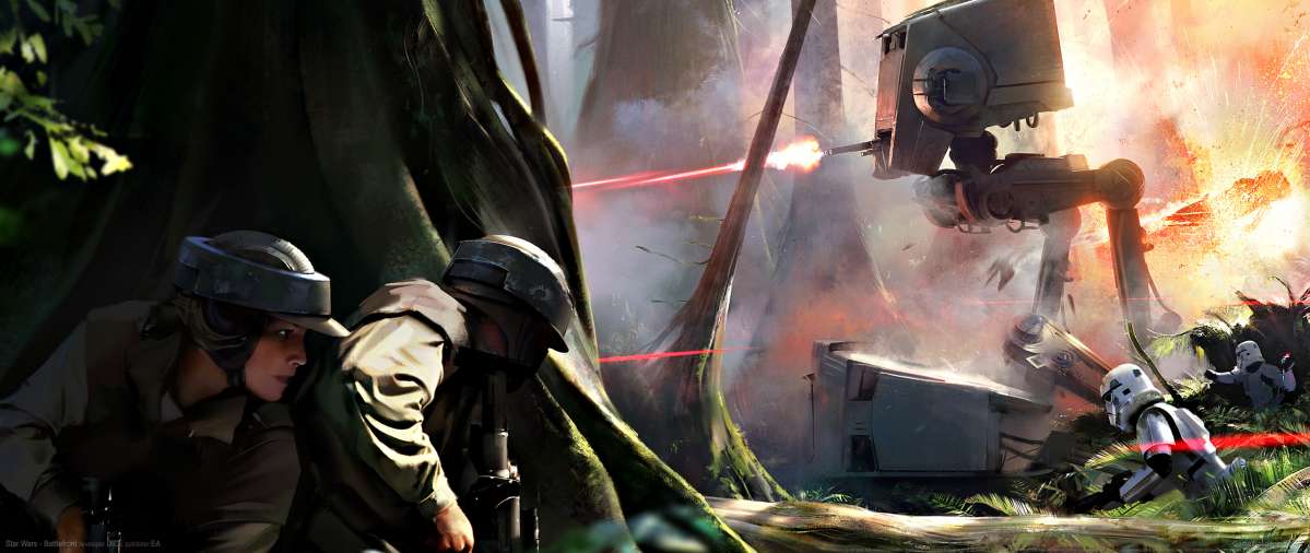 Star Wars - Battlefront ultrawide wallpaper or background 01