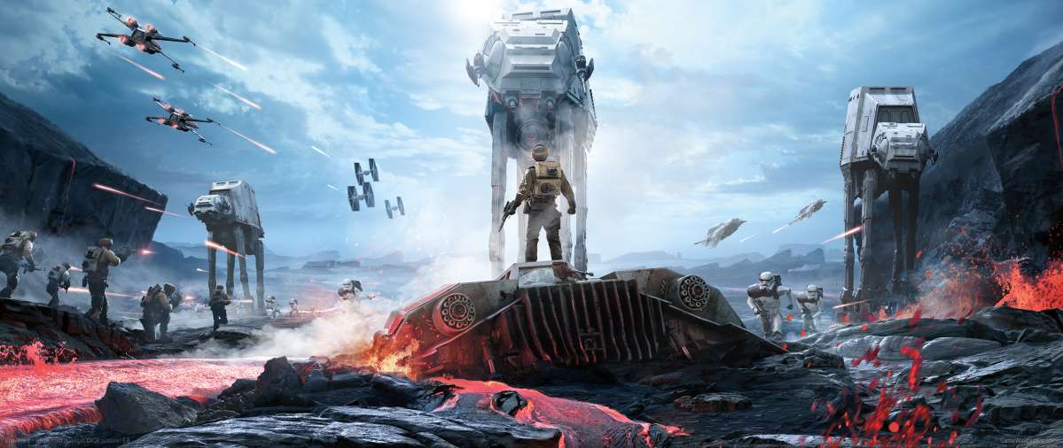 Star Wars - Battlefront ultrawide wallpaper or background 02