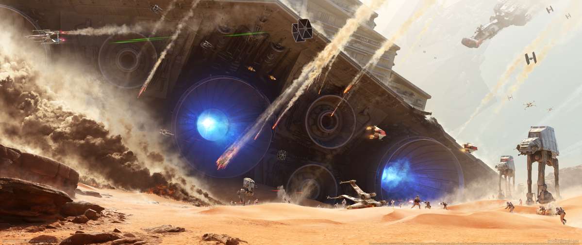Star Wars - Battlefront UltraWide 21:9 wallpapers or desktop backgrounds
