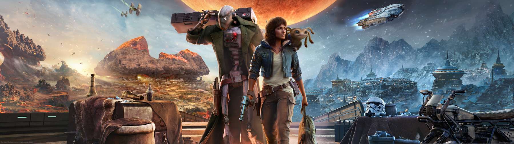 Star Wars: Outlaws superwide wallpaper or background 01
