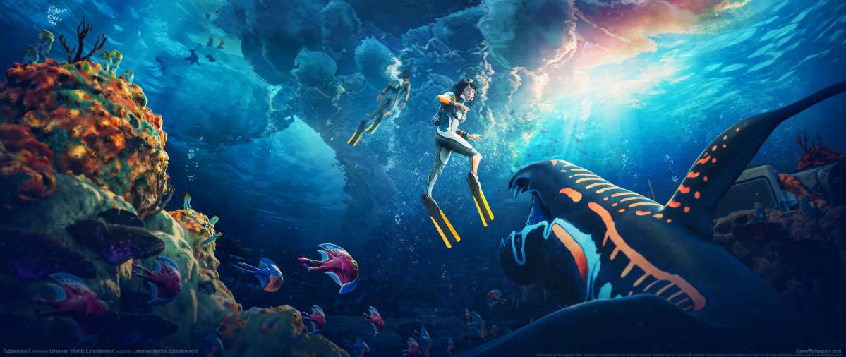 Subnautica 2 ultrawide wallpaper or background 01