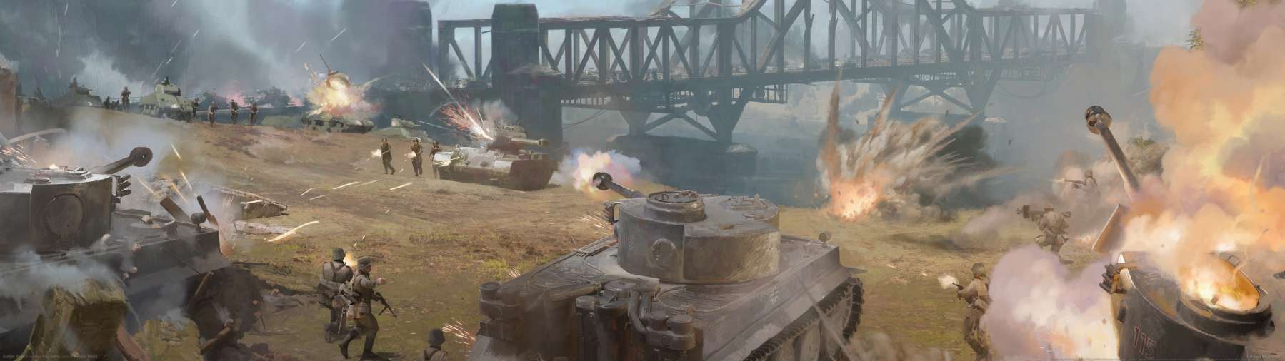 Sudden Strike 5 superwide wallpaper or background 01