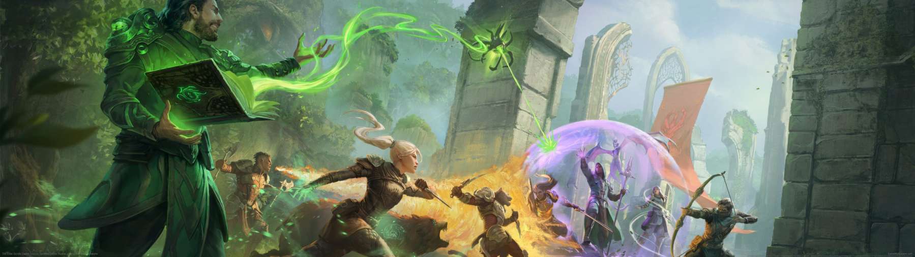 The Elder Scrolls Online superwide wallpaper or background 13