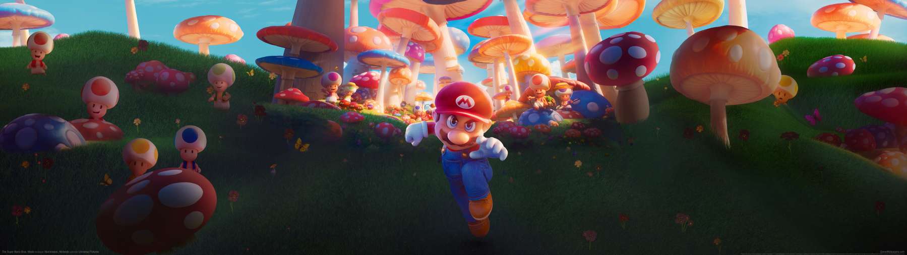 The Super Mario Bros. Movie superwide wallpaper or background 01