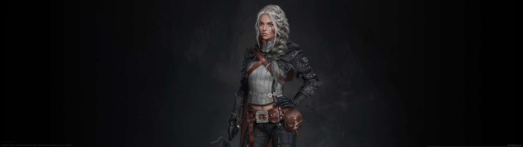 The Witcher 3 fan art superwide wallpaper or background 04