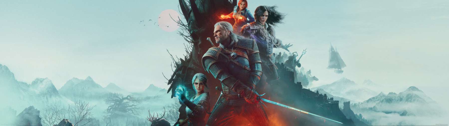 The Witcher 3: Wild Hunt - Remastered superwide wallpaper or background 01