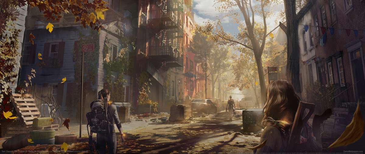 Tom Clancy's The Division 2 - Battle for Brooklyn ultrawide wallpaper or background 01