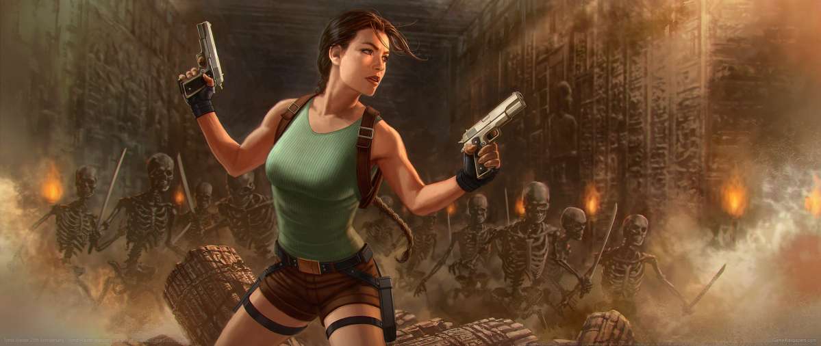 Tomb Raider 25th Anniversary ultrawide wallpaper or background 02