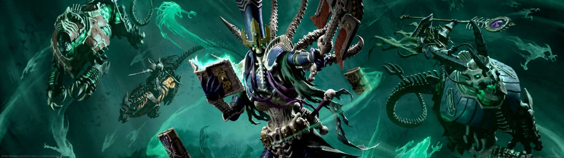 Total War: Warhammer 3 - Lords of the End Times superwide wallpaper or background 03