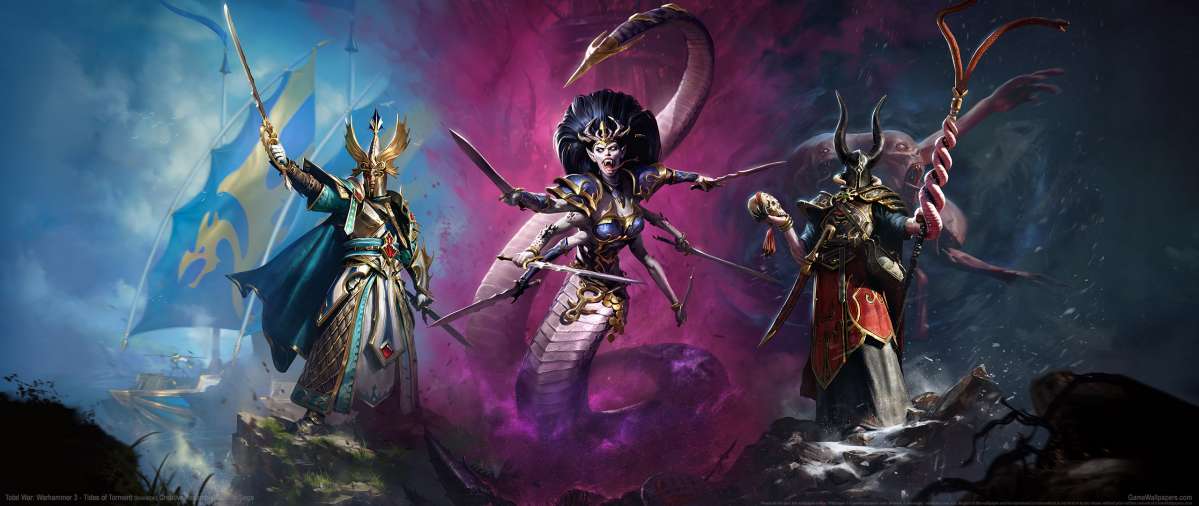 Total War: Warhammer 3 - Tides of Torment ultrawide wallpaper or background 01