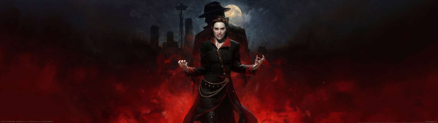 Vampire: The Masquerade - Bloodlines 2 superwide wallpaper or background 03