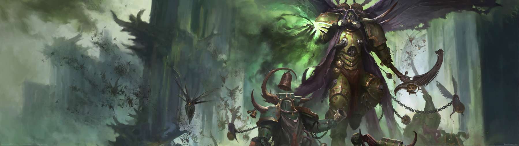 Warhammer 40,000 superwide wallpaper or background 06