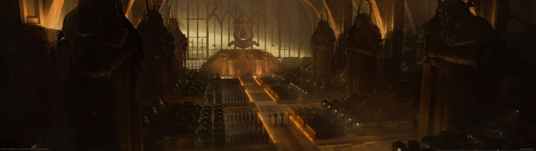Warhammer 40,000 superwide wallpaper or background 23