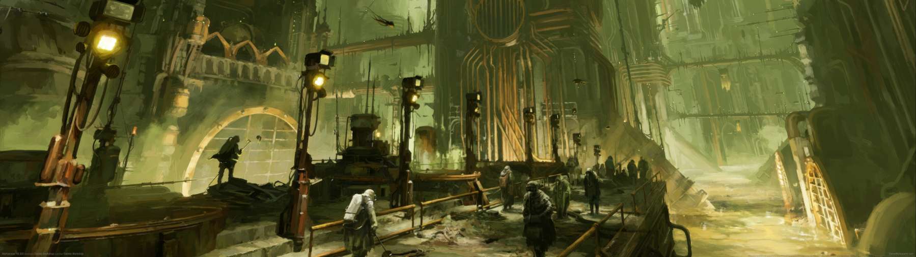 Warhammer 40,000 superwide wallpaper or background 27